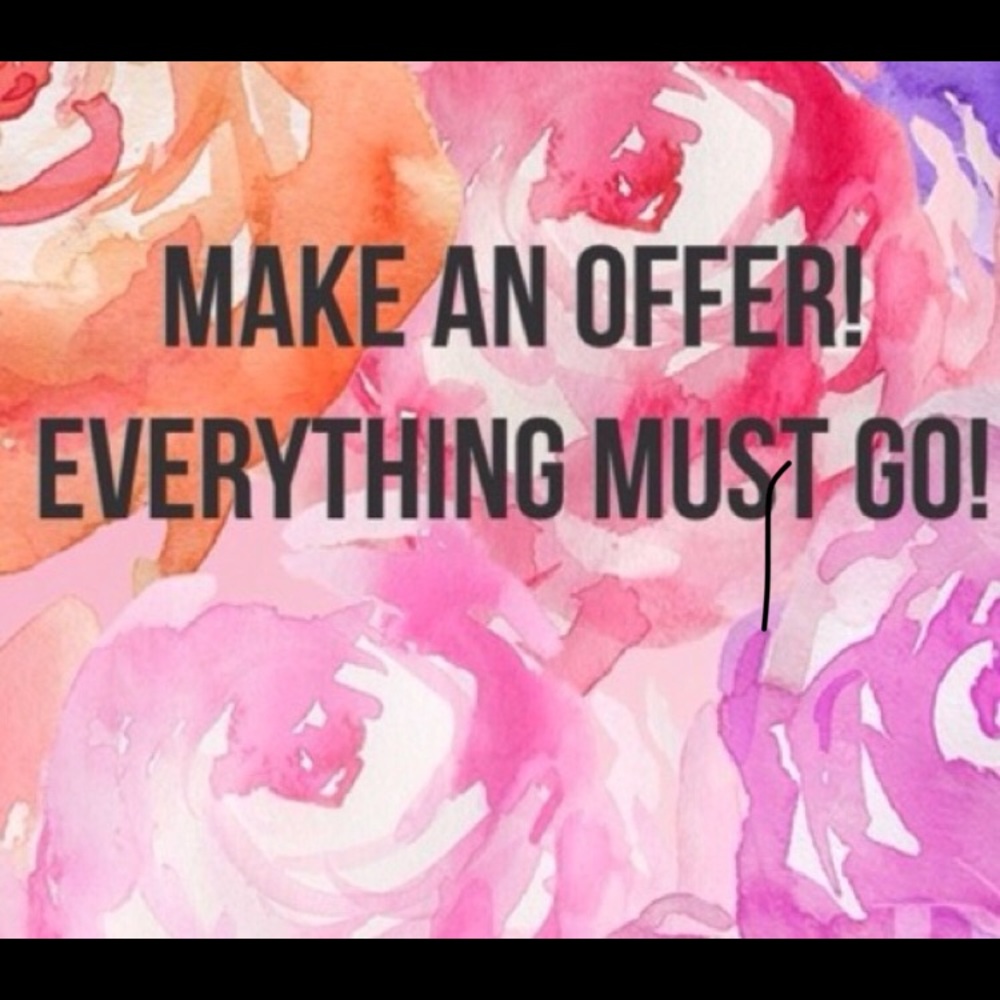 ALL REASONABLE OFFERS ACCEPTED!